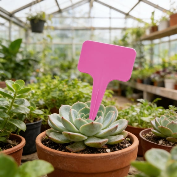 Deeceymbur 100 Pcs Type Plants Labels Waterproof Garden Markers for Indoor Outdoor Flower Vegetable Identification