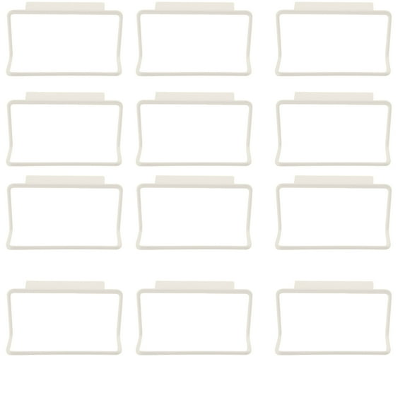 Deeceymbur 12 PCS Towel Rack for Bathroom Wall Hang on Inside or Outside of Doors Storage and Organization for Hand and Dish Towels