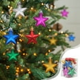 thumbnail image 1 of Deeceymbur 12 Pcs Mini Star-Shaped Shatterproof Christmas Ornaments Festive Tree Party Decor Set 1.57Inch, 1 of 8
