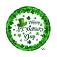 thumbnail image 1 of Deeceymbur 20 Pcs St Patricks Day Party Set Disposable Paper Plates Napkins Cups Clover Design Green Themed Tableware, 1 of 6