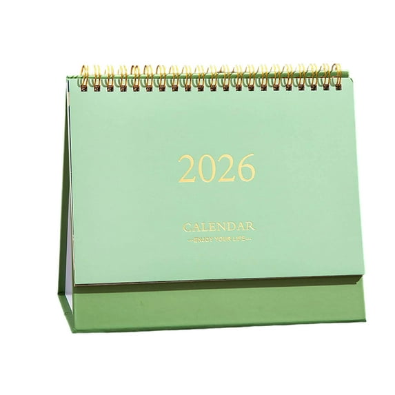 Deeceymbur 2026 Minimalist Color Desk Calendar Desktop Schedule Book Memo Office Home Productivity Tool for Professionals Families