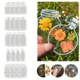 thumbnail image 1 of Deeceymbur 20PCS Transparent Dried Flower Bookmark Kit Clear Jars Stickers Set for Create Whimsy with Dried Flowers & Leaves, 1 of 5