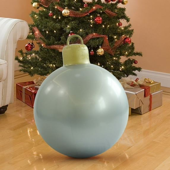 Deeceymbur 23.6 Inch Inflatable Christmas Ornament Waterproof Design Portable Storage