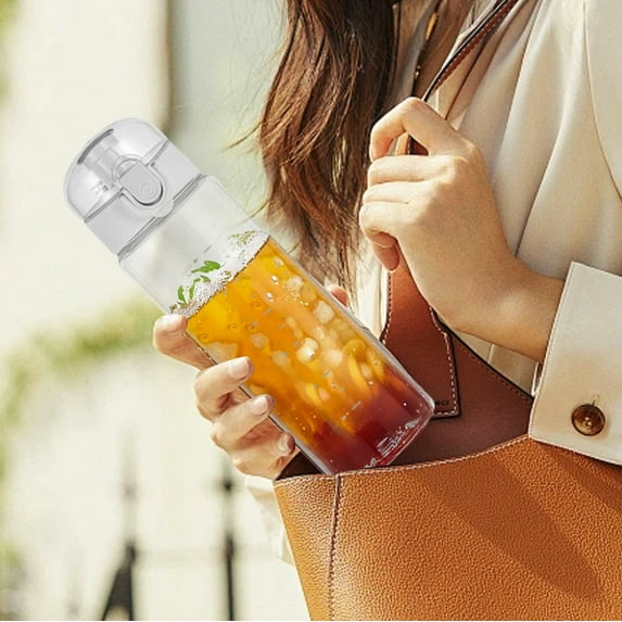 Deeceymbur 26oz Clear Plastic Water Bottle Reusable Sports Water Bottle Leakproof For Travel Gym