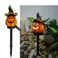 thumbnail image 1 of Deeceymbur 2Pcs Garden Solar LED Pumpkin Light Watertight 5.12x5.12x8.66in Outdoor Decoration, 1 of 1