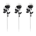 thumbnail image 1 of Deeceymbur 3 Pcs Skull Hand Artificial Roses Halloween Decorations Silk Flowers with Metal Wire Stems for Party Centerpieces 3.54x19.29in, 1 of 6