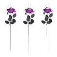 thumbnail image 1 of Deeceymbur 3 Pcs Skull Hand Artificial Roses Halloween Decorations Silk Flowers with Metal Wire Stems for Party Centerpieces 3.54x19.29in, 1 of 6