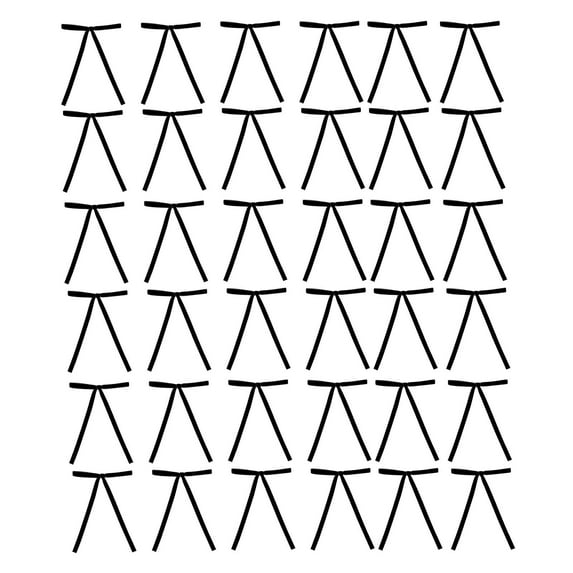 Deeceymbur 36 Pieces Velvet Christmas Bows Tree Decorations for Home Holiday Party Festive Ornament Wreath Garland Bowknot