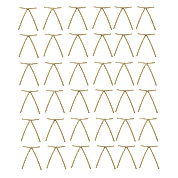 Deeceymbur 36 Pieces Velvet Christmas Bows Tree Decorations for Home Holiday Party Festive Ornament Wreath Garland Bowknot