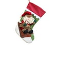 thumbnail image 1 of Deeceymbur 3D Christmas Character Decor Stocking Spacious Holiday Gift Bag Fireplace Christmas Tree Home Decor Sock, 1 of 6