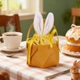 thumbnail image 1 of Deeceymbur 4 Inch Bunny Ear Leather Easter Gift Bag Hand Bucket Portable Party Decoration for Holiday Events Celebrations, 1 of 6