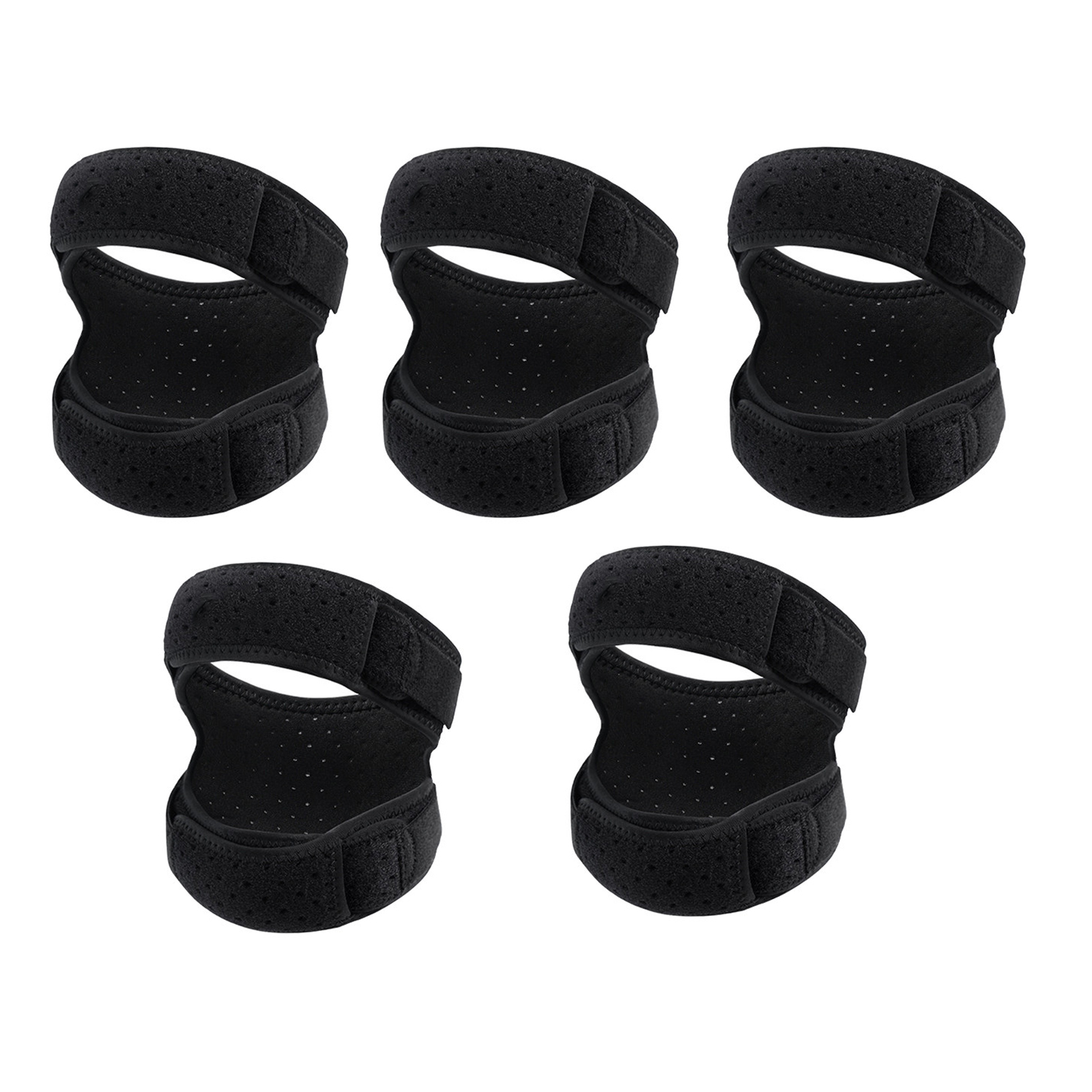 Deeceymbur 5PCS Technical Patellar Knee Protector Meniscus and Joint Protection Fitness Rope Skipping Running Mountaineering Injury Prevention Basketball Knee Protector