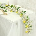 thumbnail image 1 of Deeceymbur 71Inch Artificial Lemon Flower Vines Multi Scene Suitable Spring Wedding Home Decor, 1 of 6