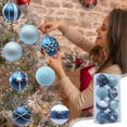 thumbnail image 1 of Deeceymbur 8 Pcs Color Coordinated Shatterproof Christmas Balls Versatile Holiday Party Decor Pieces 2.36Inch, 1 of 6