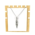 thumbnail image 1 of Deeceymbur Adjustable Crystal Necklace Cage Pendant Empty Stone Holder Quartz Wire Mesh Pocket Replacement Chain for Jewelry Making Craft, 1 of 7