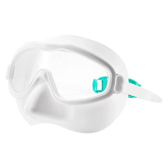 Deeceymbur Adult Large Frame Swimming Goggles Anti Fog HD Lens Wide View Diving Mask for Pool Beach Snorkeling