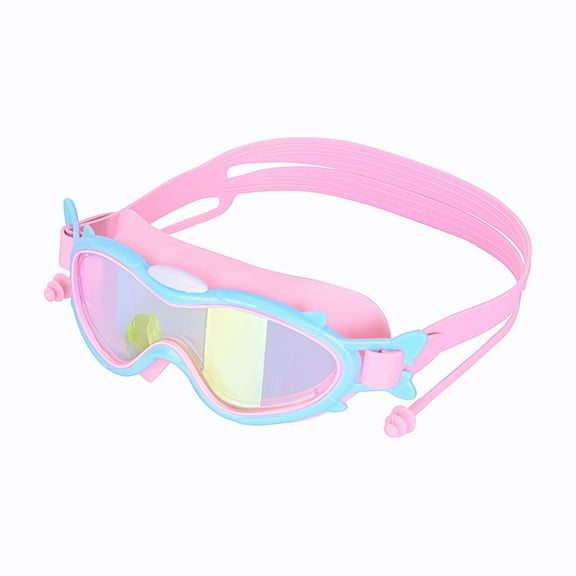 Deeceymbur Anti Fog Swim Goggles Adjustable Strap Candy Color for Men Women Water Sports Pool Diving Snorkeling