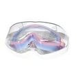 thumbnail image 1 of Deeceymbur Anti Fog Swimming Goggles Large Frame Macaron UV Protection Adjustable Silicone Strap Clear Vision Pool Diving, 1 of 6