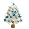 thumbnail image 1 of Deeceymbur Artificial Christmas Tree Decorate Mini Christmas Tree Decorations Desktop Decor Supplies Dead Branch Christmas Tree for Christmas and New Year Decoration Blue, 1 of 7
