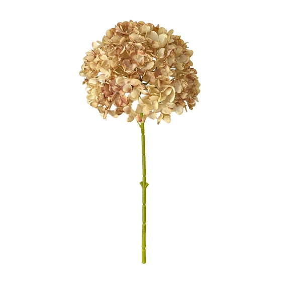 Deeceymbur Autumn Hydrangea Artificial Silk Flower Singles Cane for Home Decor Wedding Craft Field Oil Painting Style