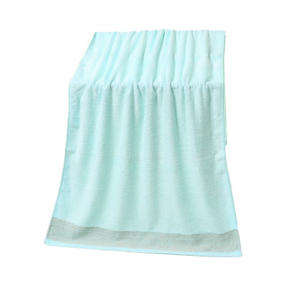 Deeceymbur Bamboo Fiber Bath Towel for Adults Thickened Soft Absorbent Large Bath Sheet 27.56x55.12in with Unique Pattern Eco-Friendly Durable Machine Washable