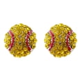 thumbnail image 1 of Deeceymbur Basketball Theme Alloy Rhinestone Dangle Earrings for Women Sport Fashion Casual Statement Jewelry Athletic Gift Idea Friendship Day Present, 1 of 7