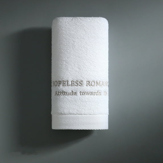 Deeceymbur Bath Towels for Bathroom Cotton Thick Soft Absorbent Towel Household Wash Face Gift Towel