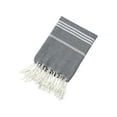thumbnail image 1 of Deeceymbur Beach Towel Large Size Polyester Cotton Striped with Tassel Absorbent for Adult Swimming Travel Home Bath, 1 of 6