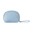 thumbnail image 1 of Deeceymbur Blue Polka Dot Toiletry Bag Portable Waterproof Cosmetic Storage Pouch Multifunctional Organizer for Travel Daily Use, 1 of 6