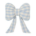 thumbnail image 1 of Deeceymbur Bow Ribbon Lumbar Pillow with Straps for Car Home Seat Cushion Back Support Decor, 1 of 6