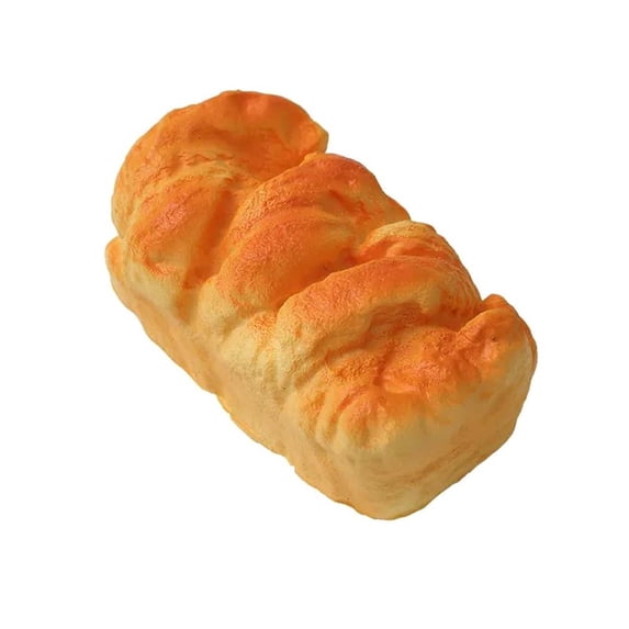 Deeceymbur Bread Cake Simulation Stress Relief Slow Rebound Soft Pinching Music Decompression Fidget Sensory for Anxiety Relief Office Desk