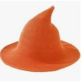 thumbnail image 1 of Deeceymbur Breathable Foldable Wizard Hat with Curved Tip Summer Halloween Party Cosplay Magical Hat 22.1-22.8in, 1 of 4
