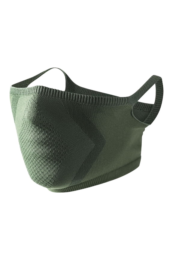 Breathable Windproof Face Mask with Ear Hanging Ice Silk Fabric for Cycling Skiing Sun Protection Outdoor Comfort