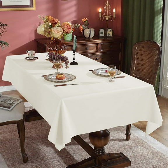 Deeceymbur Camping Tablecloth for Picnic Table 59x39 Inches Picnic Cloth Party Decoration Rectangular Party Picnic Dinner Decoration Tablecloth P U Material Holiday Gifts