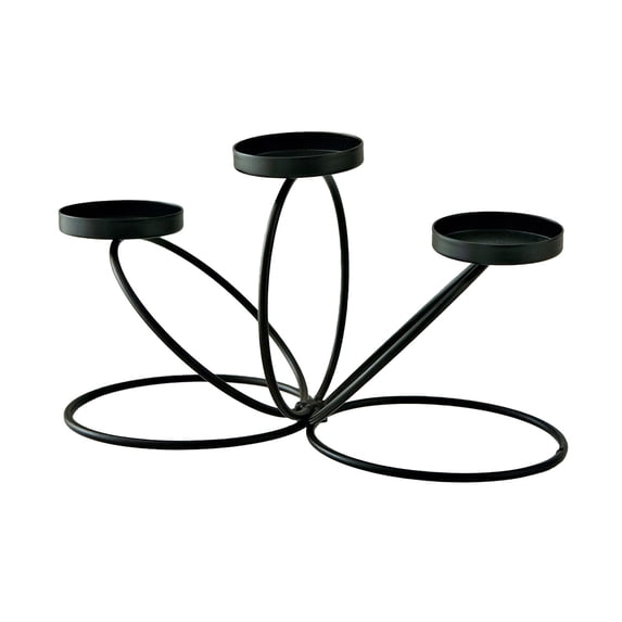 Deeceymbur Candle Holders Three Arm Candlestick Tables Centerpiece for Christmas Wedding Party Decoration