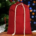 thumbnail image 1 of Deeceymbur Canvas Double Drawstring Christmas Bag Gift Wrapping Sack Reusable Holiday Tote with Large Capacity for Presents and Decor, 1 of 6
