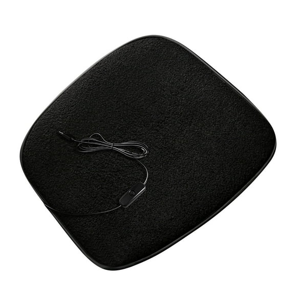 Deeceymbur Car Heated Cushion Warm Pad 12V Usb Heating Mat for Vehicle Seat Comfortable Travel Accessory Universal Fit Temperature Control Soft Fabric Winter Driving Essential Cozy Cover