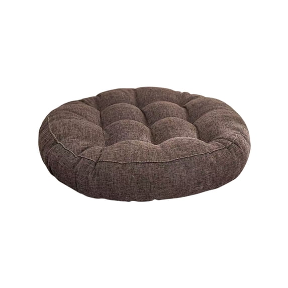 Deeceymbur Chair Cushion Thickened Seat Pad for Kitchen Dining Patio Solid Color 17 Inch Round Cushion