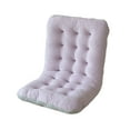 thumbnail image 1 of Deeceymbur Chair Cushion With Backrest Winter Seat Pad Thickened for Office Home Use Soft Polyester Linen Material Includes Ties Secure Fit, 1 of 6