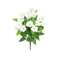 thumbnail image 1 of Deeceymbur Christmas Decorations Artificial Azalea Impatiens Flowers 5 Heads for Outdoor Indoor Garden Home Decor, 1 of 6