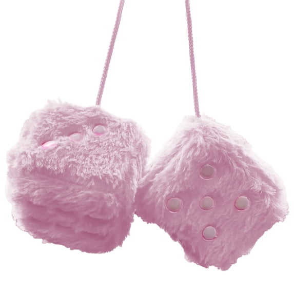 Deeceymbur Christmas Dice Ornament Plush Hanging Pendant Soft Decor for Tree Room Window Holiday Festive Decoration