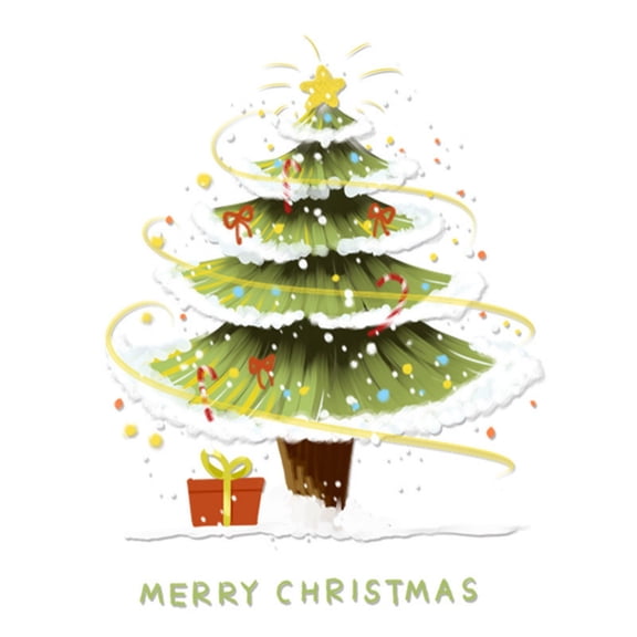 Deeceymbur Christmas Electrostatic Stickers for Glass Doors Windows Tree Decoration Removable Reusable Holiday Scene Background