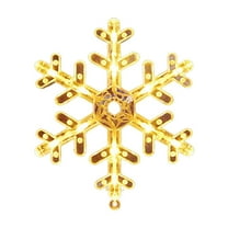 Deeceymbur Christmas LED Light Decoration Snowflake Snowman Suction Cup Hook Window Display Holiday Warm White 7.87x7.08x1.18in