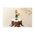 thumbnail image 1 of Deeceymbur Christmas Tree Embroidery Skid Resistant Absorbent Floor Rug for Entry Kitchen Bathroom Holiday Home Decor, 1 of 6