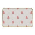 thumbnail image 1 of Deeceymbur Christmas Tree Pattern Door Mat Festive Entrance Rug Holiday Decor Home Welcome Mat for Indoor and Outdoor, 1 of 6