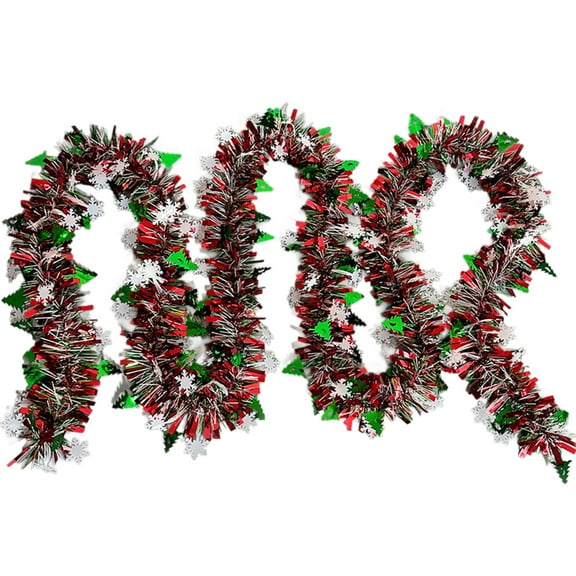 Deeceymbur Colorful Pull Strip Ribbon Rattan Easily Install No Tools Needed Reusable Holiday Decoration