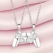 Deeceymbur Couple Necklace with Magnet Design Fashionable Personalized Valentine Gift for Him Her Jewelry