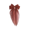 thumbnail image 1 of Deeceymbur Curtain Bow Sash Tieback Ribbon Clip Holder Home Decor Wedding Valentine Party Holiday Decoration, 1 of 9