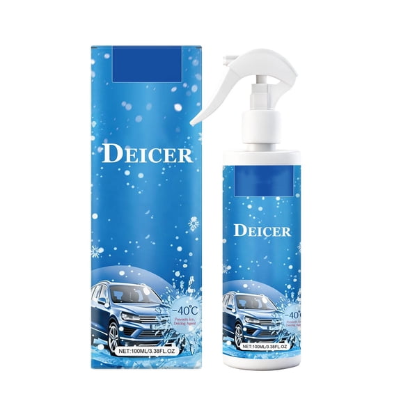 Deeceymbur Dedicated Car Rearview Mirror Snow Melt and Deicing Spray Formula for Mirror Glass Protection Winter Driving Safety Solution with Fast Action