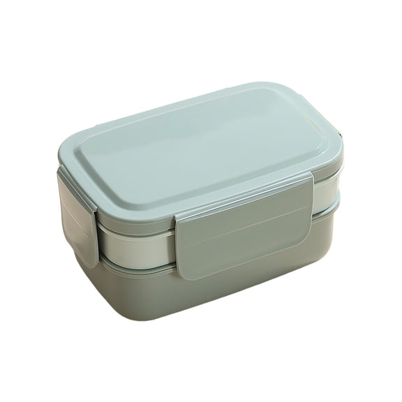 Deeceymbur Detachable Bento Box Multi Compartment Leak Proof Lunch Container Food Grade Material Microwave Safe for Adults